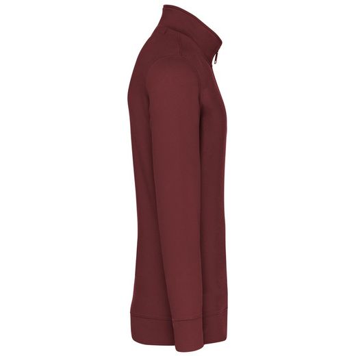 Sweatshirt mit Reißverschlusskragen