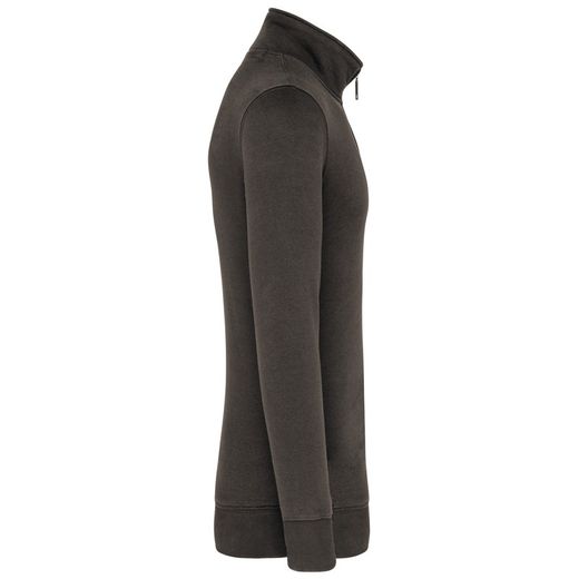 Sweatshirt mit Reißverschlusskragen