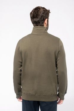 Sweatshirt mit Reißverschlusskragen