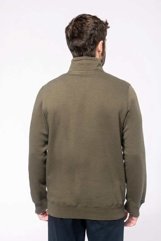 Sweatshirt mit Reißverschlusskragen