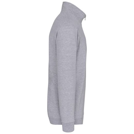Felpa con zip 1/4