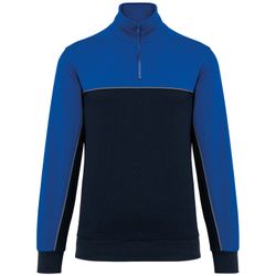 Sudadera 1/4 cremallera ecorresponsable Unisex