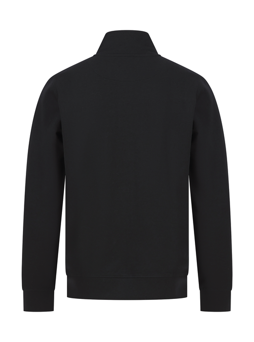 Unisex-Sweatshirt mit Reißverschlusskragen