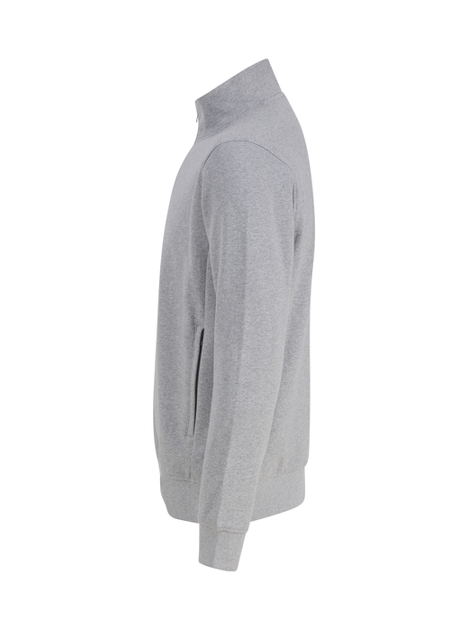 Unisex-Sweatshirt mit Reißverschlusskragen