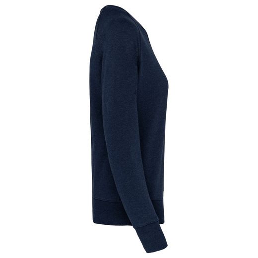 Bio-Baumwoll-Sweatshirt mit Rundhalsausschnitt und Raglanärmeln