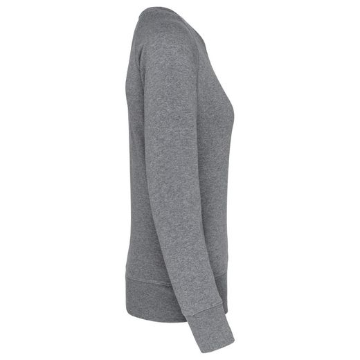 Bio-Baumwoll-Sweatshirt mit Rundhalsausschnitt und Raglanärmeln