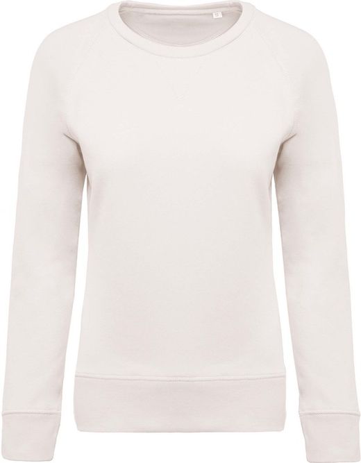 Bio-Baumwoll-Sweatshirt mit Rundhalsausschnitt und Raglanärmeln