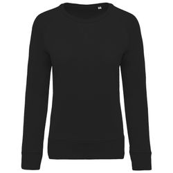 Bio-Baumwoll-Sweatshirt mit Rundhalsausschnitt und Raglanärmeln