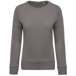 Bio-Baumwoll-Sweatshirt mit Rundhalsausschnitt und Raglanärmeln
