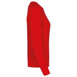 Bio-Baumwoll-Sweatshirt mit Rundhalsausschnitt und Raglanärmeln