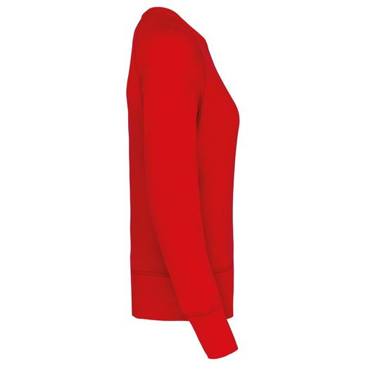 Bio-Baumwoll-Sweatshirt mit Rundhalsausschnitt und Raglanärmeln
