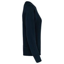 Bio-Baumwoll-Sweatshirt mit Rundhalsausschnitt und Raglanärmeln