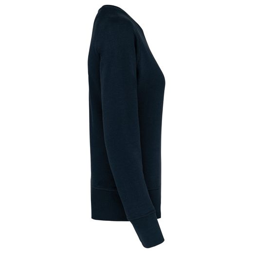 Bio-Baumwoll-Sweatshirt mit Rundhalsausschnitt und Raglanärmeln