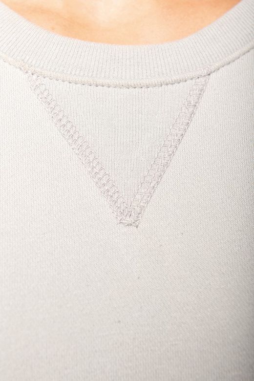 Bio-Baumwoll-Sweatshirt mit Rundhalsausschnitt und Raglanärmeln