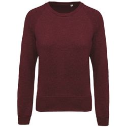 Bio-Baumwoll-Sweatshirt mit Rundhalsausschnitt und Raglanärmeln