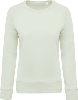 Bio-Baumwoll-Sweatshirt mit Rundhalsausschnitt und Raglanärmeln