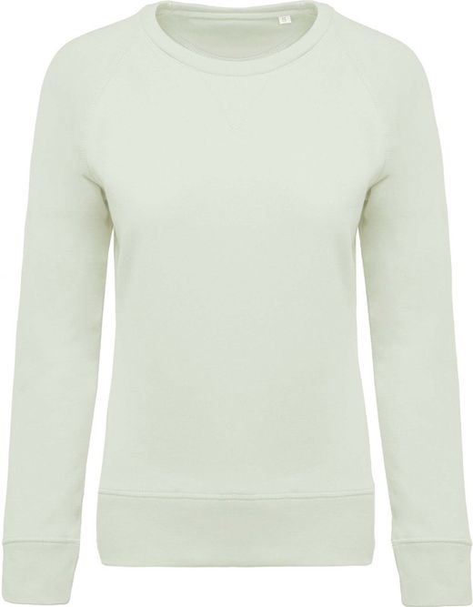 Bio-Baumwoll-Sweatshirt mit Rundhalsausschnitt und Raglanärmeln