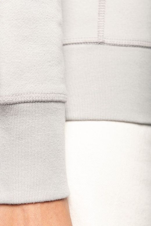 Bio-Baumwoll-Sweatshirt mit Rundhalsausschnitt und Raglanärmeln
