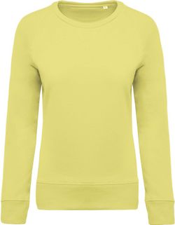 Bio-Baumwoll-Sweatshirt mit Rundhalsausschnitt und Raglanärmeln