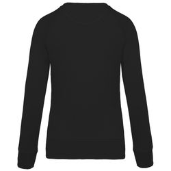 Bio-Baumwoll-Sweatshirt mit Rundhalsausschnitt und Raglanärmeln