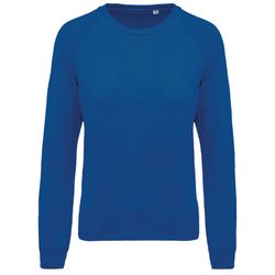 Bio-Baumwoll-Sweatshirt mit Rundhalsausschnitt und Raglanärmeln
