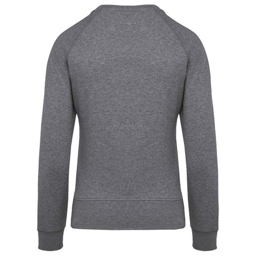 Bio-Baumwoll-Sweatshirt mit Rundhalsausschnitt und Raglanärmeln