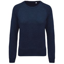 Bio-Baumwoll-Sweatshirt mit Rundhalsausschnitt und Raglanärmeln