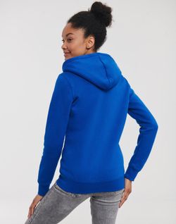 Sudadera Authentic capucha y cremallera mujer