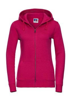Sudadera Authentic capucha y cremallera mujer
