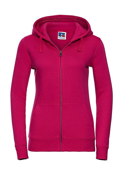 Sudadera Authentic capucha y cremallera mujer