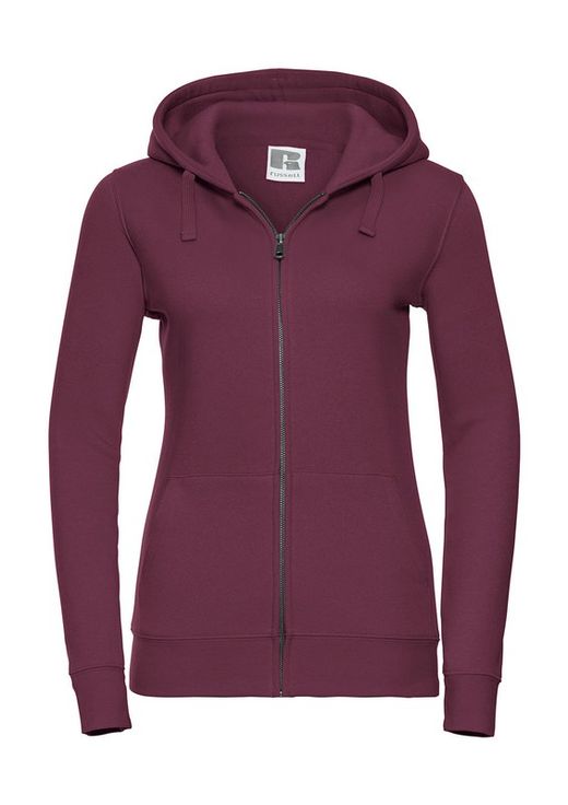 Authentic women's zip-up hoodie