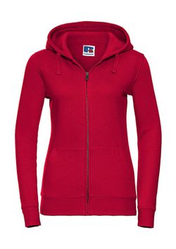 Sudadera Authentic capucha y cremallera mujer
