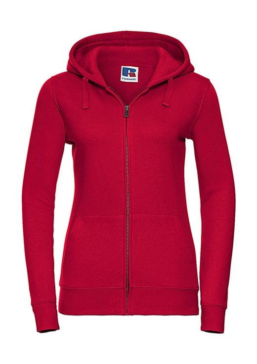 Sudadera Authentic capucha y cremallera mujer