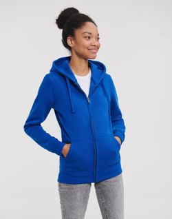 Sudadera Authentic capucha y cremallera mujer