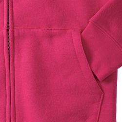 Sudadera Authentic capucha y cremallera mujer