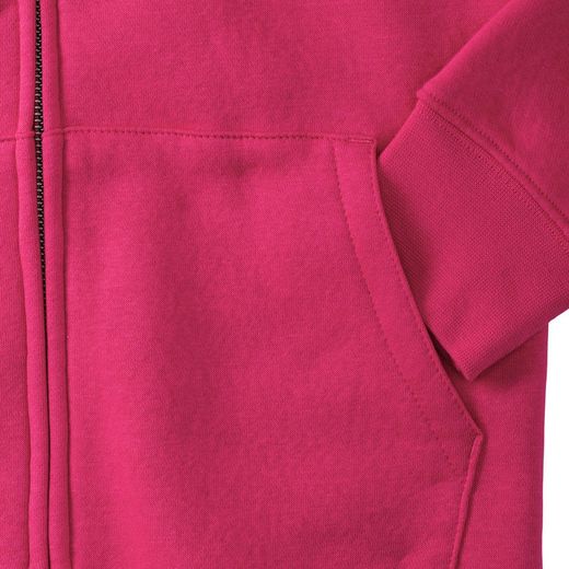 Sudadera Authentic capucha y cremallera mujer