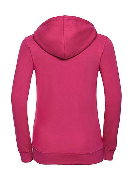 Sudadera Authentic capucha y cremallera mujer