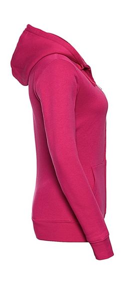 Sudadera Authentic capucha y cremallera mujer
