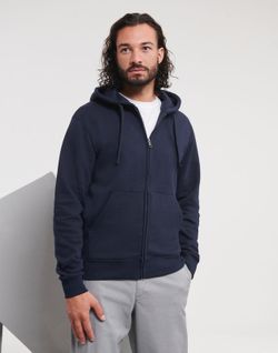 Authentischer Kapuzenpullover mit Reißverschluss für Männer
