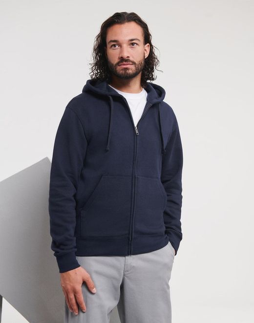 Authentischer Kapuzenpullover mit Reißverschluss für Männer