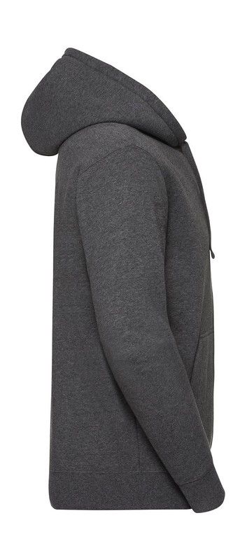 Authentisches Melange Hoodie / Zip Herren Sweatshirt