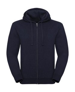 Authentisches Melange Hoodie / Zip Herren Sweatshirt