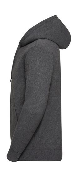 Authentisches Melange Hoodie / Zip Herren Sweatshirt