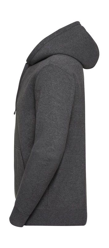 Authentisches Melange Hoodie / Zip Herren Sweatshirt
