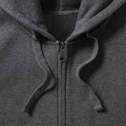 Authentisches Melange Hoodie / Zip Herren Sweatshirt