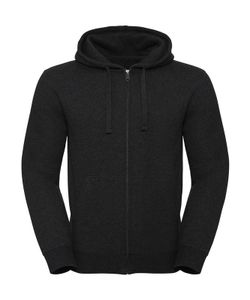 Authentisches Melange Hoodie / Zip Herren Sweatshirt