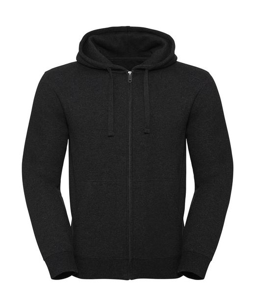 Authentisches Melange Hoodie / Zip Herren Sweatshirt