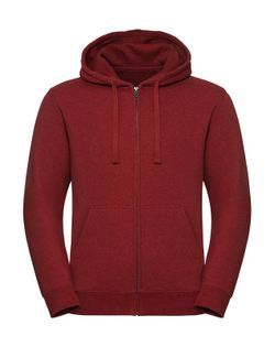 Authentisches Melange Hoodie / Zip Herren Sweatshirt