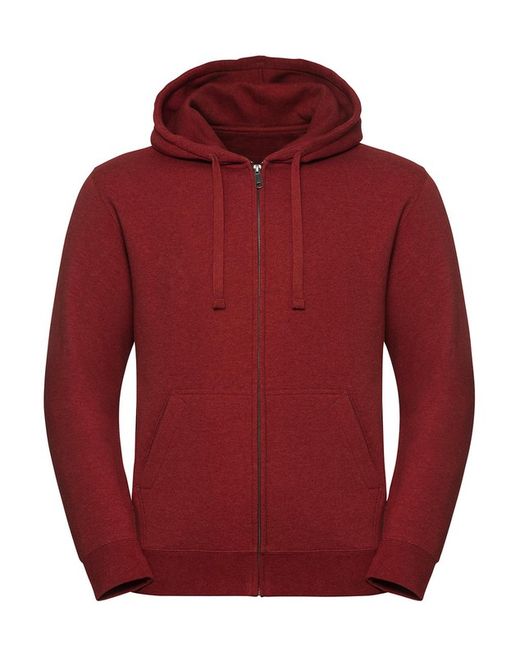 Authentisches Melange Hoodie / Zip Herren Sweatshirt