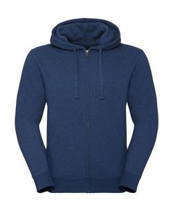 Authentisches Melange Hoodie / Zip Herren Sweatshirt